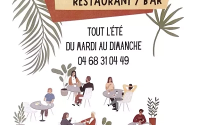 Nouveau bar / restaurant à Roquefort de Sault